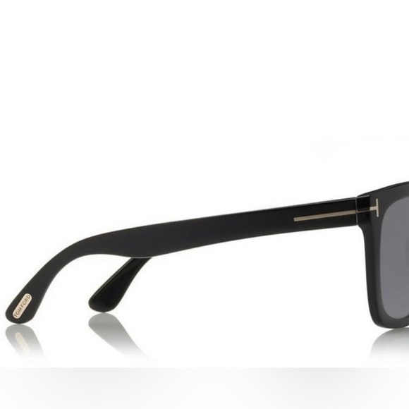 TOM Ford Morgan Square Black TF 513 57MM Unisex Sunglasses NWT main image 9